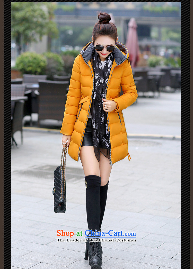 Flower to Isabelle 2015 winter clothing in new long feather cotton coat thick mm to increase the cap down jacket coat D2117 female black 6XL picture, prices, brand platters! The elections are supplied in the national character of distribution, so action, buy now enjoy more preferential! As soon as possible.