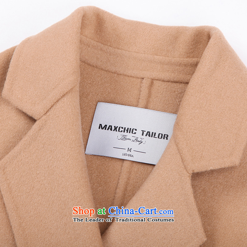 2015 winter Princess Hsichih maxchic simple elegance suit for double-double-side of the auricle of the transition woolen coat jacket and color , L, Mary 22712 Hsichih maxchic (shopping on the Internet has been pressed.)