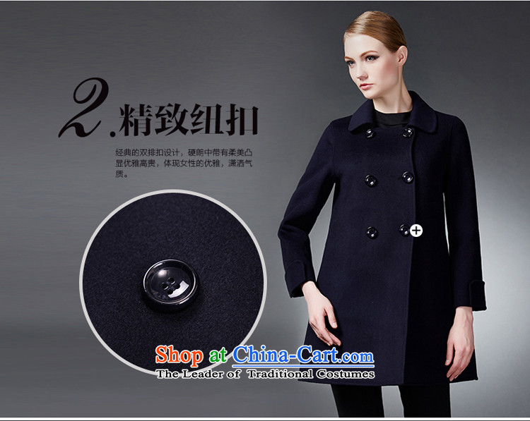 2015 winter Princess Hsichih maxchic high-end fashion, double-double-side woolen coat jacket 22822 blue L picture, prices, brand platters! The elections are supplied in the national character of distribution, so action, buy now enjoy more preferential! As soon as possible.
