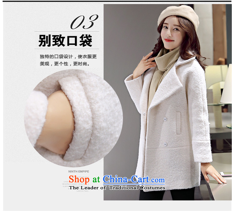 The law was in Dili Gross Qi? 2015 autumn and winter coats women for women in the new long Korean Modern graphics thin thickened Sau San lapel gross flows of female jacket coat? light blue cotton load pictures, M. price, brand platters! The elections are supplied in the national character of distribution, so action, buy now enjoy more preferential! As soon as possible.