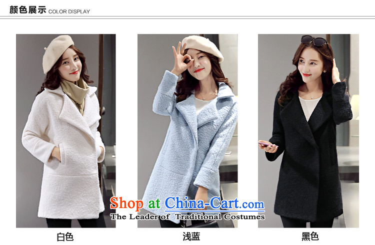 The law was in Dili Gross Qi? 2015 autumn and winter coats women for women in the new long Korean Modern graphics thin thickened Sau San lapel gross flows of female jacket coat? light blue cotton load pictures, M. price, brand platters! The elections are supplied in the national character of distribution, so action, buy now enjoy more preferential! As soon as possible.