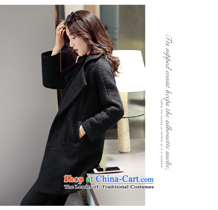 The law was in Dili Gross Qi? 2015 autumn and winter coats women for women in the new long Korean Modern graphics thin thickened Sau San lapel gross flows of female jacket coat? light blue cotton load pictures, M. price, brand platters! The elections are supplied in the national character of distribution, so action, buy now enjoy more preferential! As soon as possible.