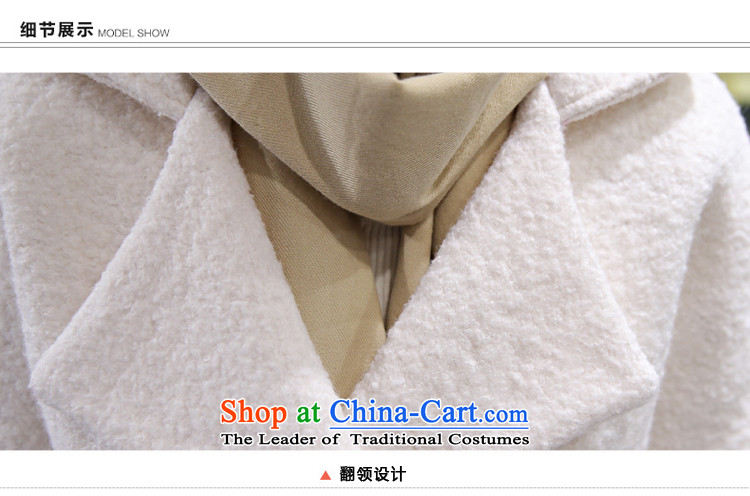 The law was in Dili Gross Qi? 2015 autumn and winter coats women for women in the new long Korean Modern graphics thin thickened Sau San lapel gross flows of female jacket coat? light blue cotton load pictures, M. price, brand platters! The elections are supplied in the national character of distribution, so action, buy now enjoy more preferential! As soon as possible.