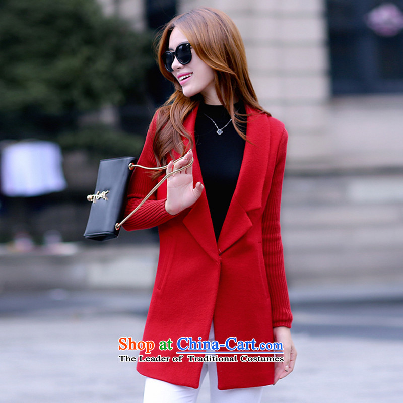 8New Pak who decorated female hair red jacket??M