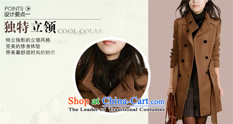 In accordance with the world gross Hsichih girls jacket? Long Sau San video thin 2015 autumn and winter new thick a wool coat Korean wind jacket and color 2XL Photo 3330, prices, brand platters! The elections are supplied in the national character of distribution, so action, buy now enjoy more preferential! As soon as possible.