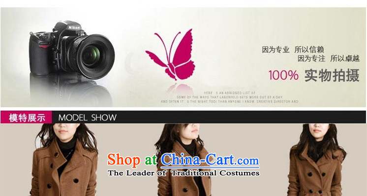 In accordance with the world gross Hsichih girls jacket? Long Sau San video thin 2015 autumn and winter new thick a wool coat Korean wind jacket and color 2XL Photo 3330, prices, brand platters! The elections are supplied in the national character of distribution, so action, buy now enjoy more preferential! As soon as possible.