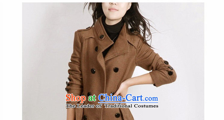 In accordance with the world gross Hsichih girls jacket? Long Sau San video thin 2015 autumn and winter new thick a wool coat Korean wind jacket and color 2XL Photo 3330, prices, brand platters! The elections are supplied in the national character of distribution, so action, buy now enjoy more preferential! As soon as possible.