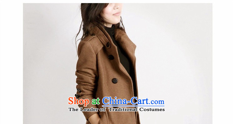 In accordance with the world gross Hsichih girls jacket? Long Sau San video thin 2015 autumn and winter new thick a wool coat Korean wind jacket and color 2XL Photo 3330, prices, brand platters! The elections are supplied in the national character of distribution, so action, buy now enjoy more preferential! As soon as possible.