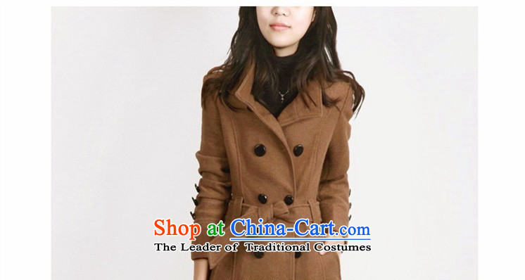 In accordance with the world gross Hsichih girls jacket? Long Sau San video thin 2015 autumn and winter new thick a wool coat Korean wind jacket and color 2XL Photo 3330, prices, brand platters! The elections are supplied in the national character of distribution, so action, buy now enjoy more preferential! As soon as possible.