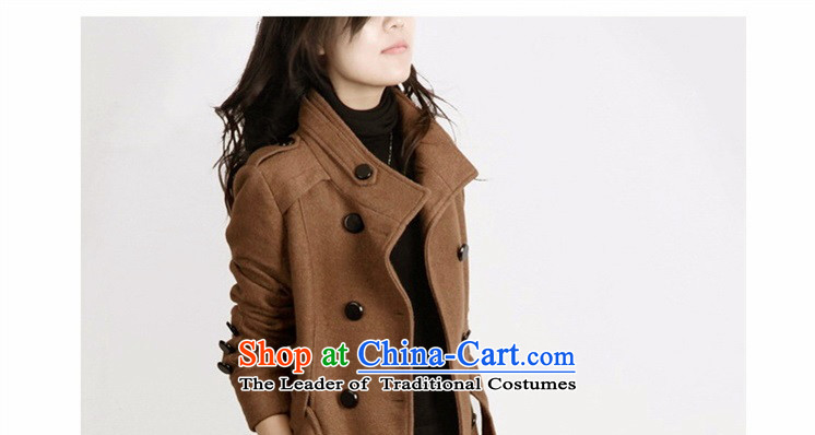 In accordance with the world gross Hsichih girls jacket? Long Sau San video thin 2015 autumn and winter new thick a wool coat Korean wind jacket and color 2XL Photo 3330, prices, brand platters! The elections are supplied in the national character of distribution, so action, buy now enjoy more preferential! As soon as possible.