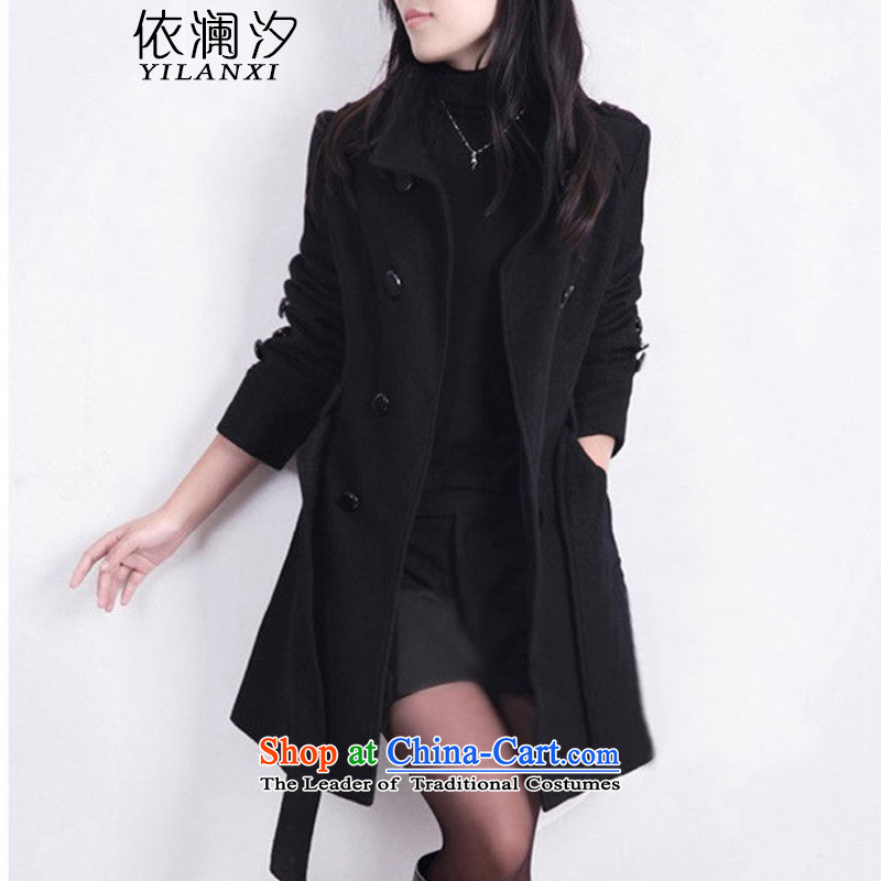 In accordance with the world gross Hsichih girls jacket? Long Sau San video thin 2015 autumn and winter new thick a wool coat Korean wind jacket and color according to 2XL, 3330 World Hsichih shopping on the Internet has been pressed.