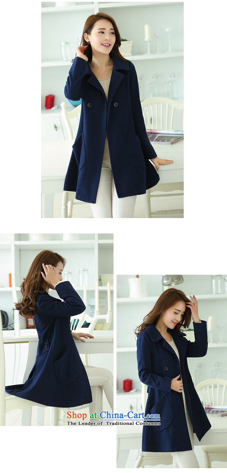 Yi Jin Long in commodities cloak-jacket coat gross? navy NRJ8869 M picture, prices, brand platters! The elections are supplied in the national character of distribution, so action, buy now enjoy more preferential! As soon as possible.