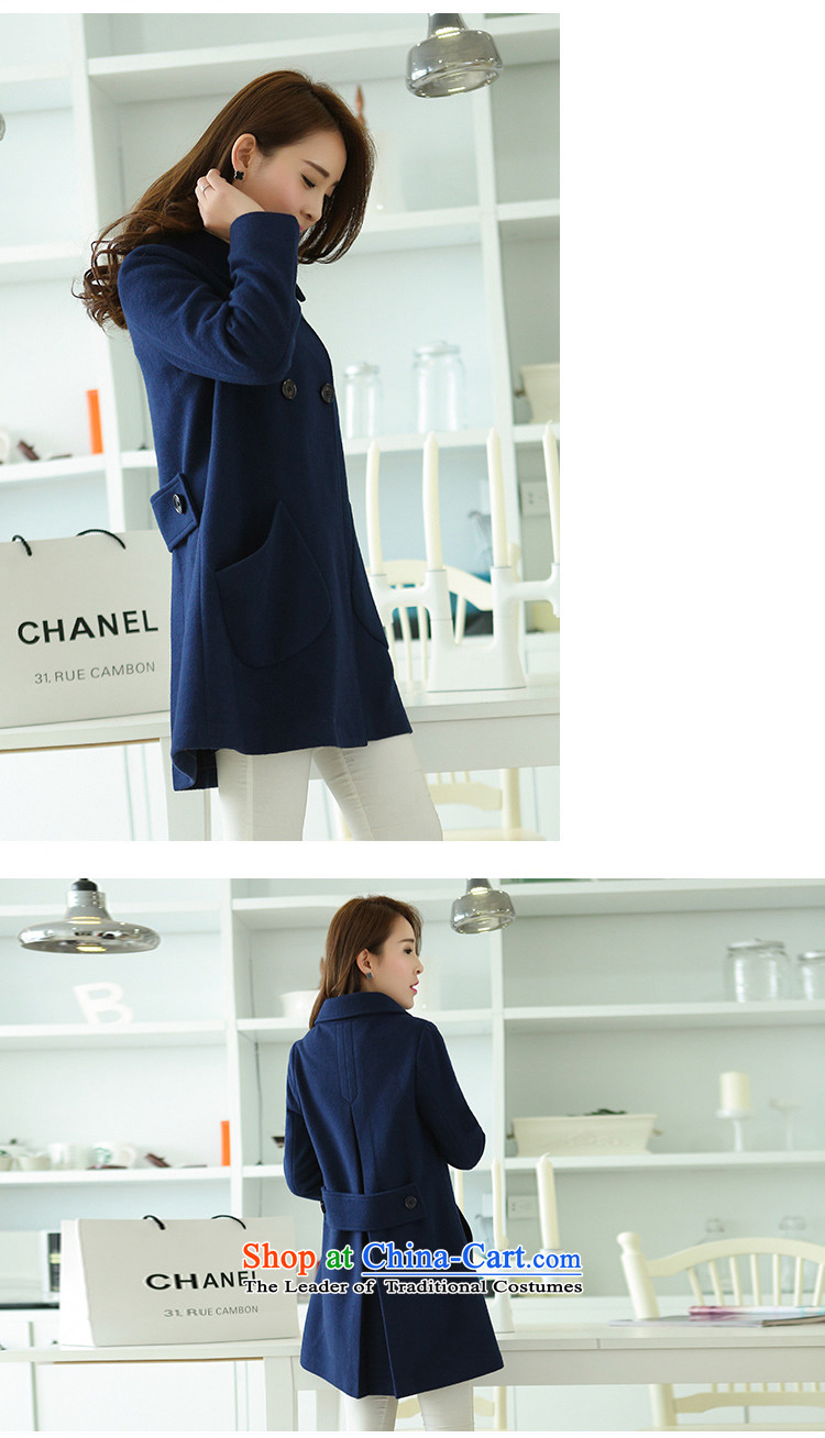 Yi Jin Long in commodities cloak-jacket coat gross? navy NRJ8869 M picture, prices, brand platters! The elections are supplied in the national character of distribution, so action, buy now enjoy more preferential! As soon as possible.