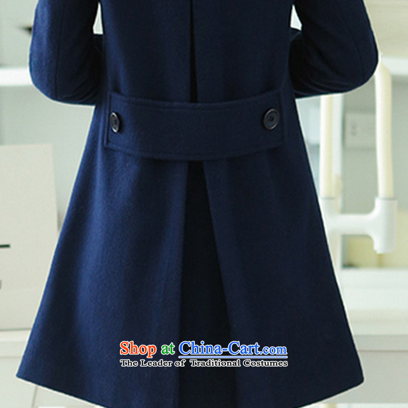 Yi Jin Long in commodities cloak-jacket coat gross? navy NRJ8869 M Yi Jin (epcen NO.) , , , shopping on the Internet