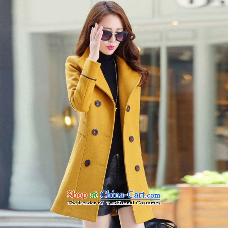 Yi products e xl double-gross coats lemon yellow BH1231? M Yi Jin (epcen NO.) , , , shopping on the Internet