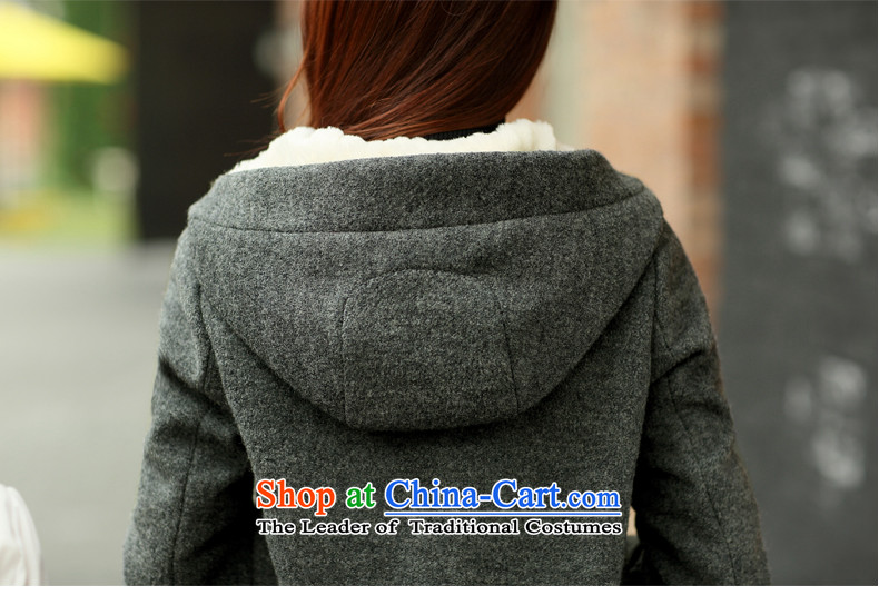 Yi Jin is a woman, but gross jacket coat gray GT2551 PLUSH L picture, prices, brand platters! The elections are supplied in the national character of distribution, so action, buy now enjoy more preferential! As soon as possible.