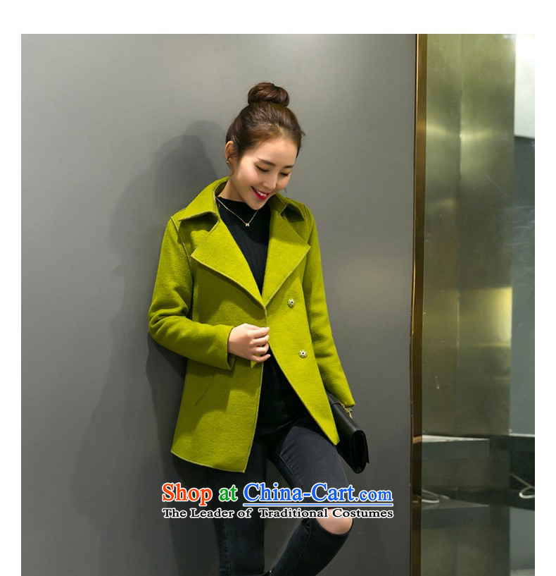 8po short, long-sleeved single row clip hair? female 1718 Gold and coat M picture, prices, brand platters! The elections are supplied in the national character of distribution, so action, buy now enjoy more preferential! As soon as possible.