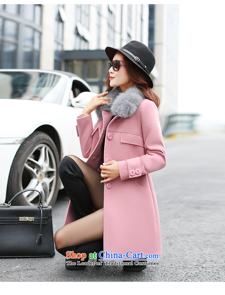 Yi Jin Sau San over the medium to longer term products) jacket coat pink FF5047? M picture, prices, brand platters! The elections are supplied in the national character of distribution, so action, buy now enjoy more preferential! As soon as possible.