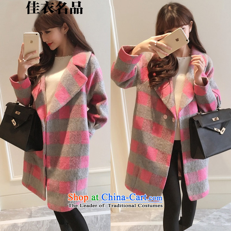Better, Yi  2015 winter new products female Korean commuter gross in long coats? W8632 picture color M
