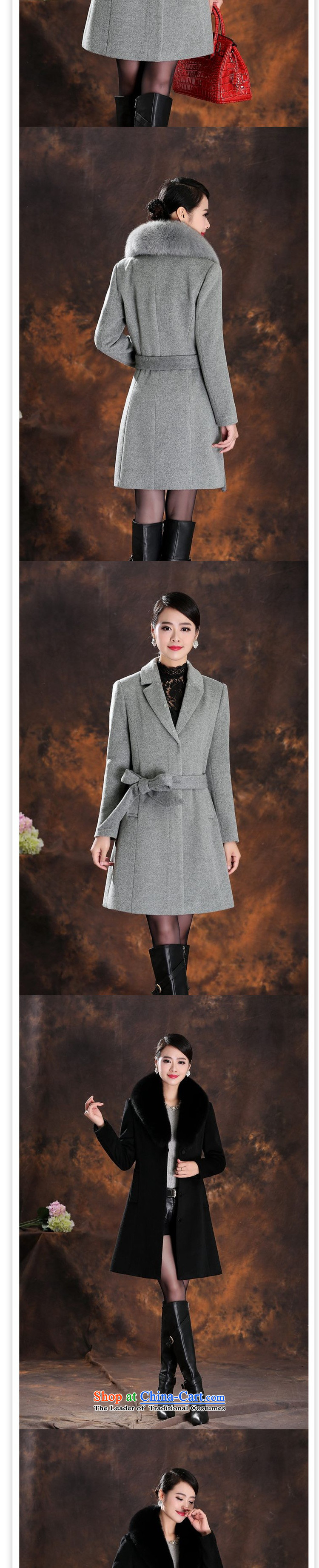 The former Yugoslavia autumn 2015 new beauty of Korean commuter wild video women thin winter coats 7-920 cashmere Light Gray L picture, prices, brand platters! The elections are supplied in the national character of distribution, so action, buy now enjoy more preferential! As soon as possible.