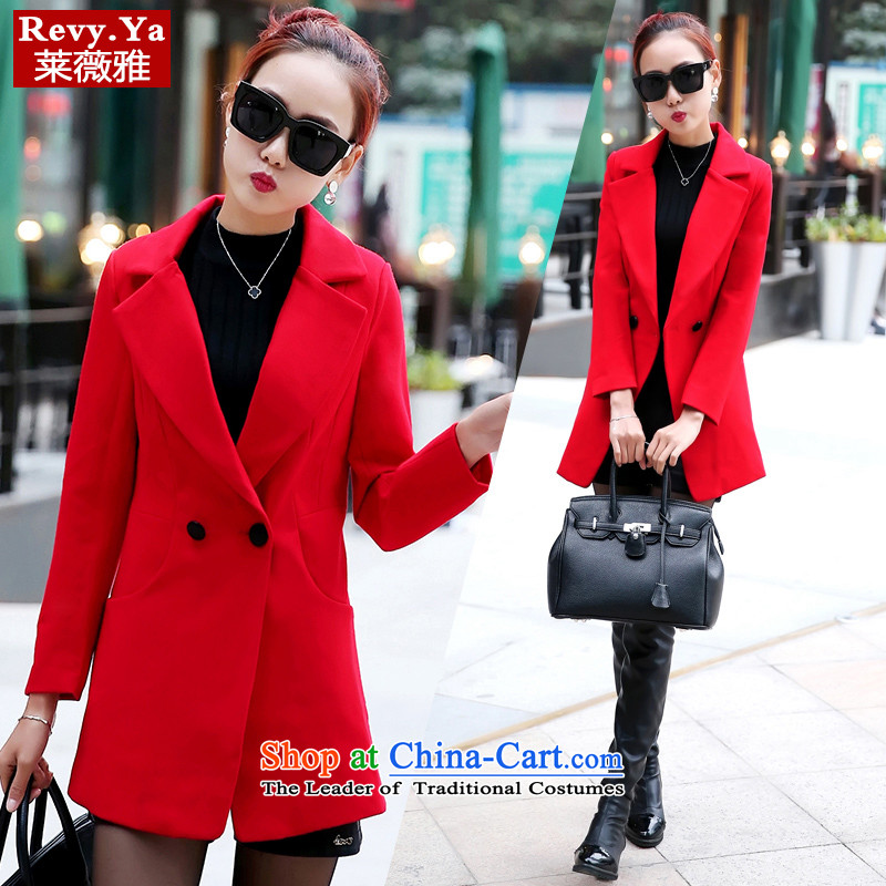 Tony Blair, 2015 autumn and winter new products in Korean long a pure color coats and color? gross L, Tony Blair, , , , shopping on the Internet