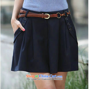 The lymalon lehmann thick, Hin thin autumn 2015 new product version of large Korean women's code Sleek and versatile temperament body A Field Skort K123 XXXXL Blue Photo, prices, brand platters! The elections are supplied in the national character of distribution, so action, buy now enjoy more preferential! As soon as possible.