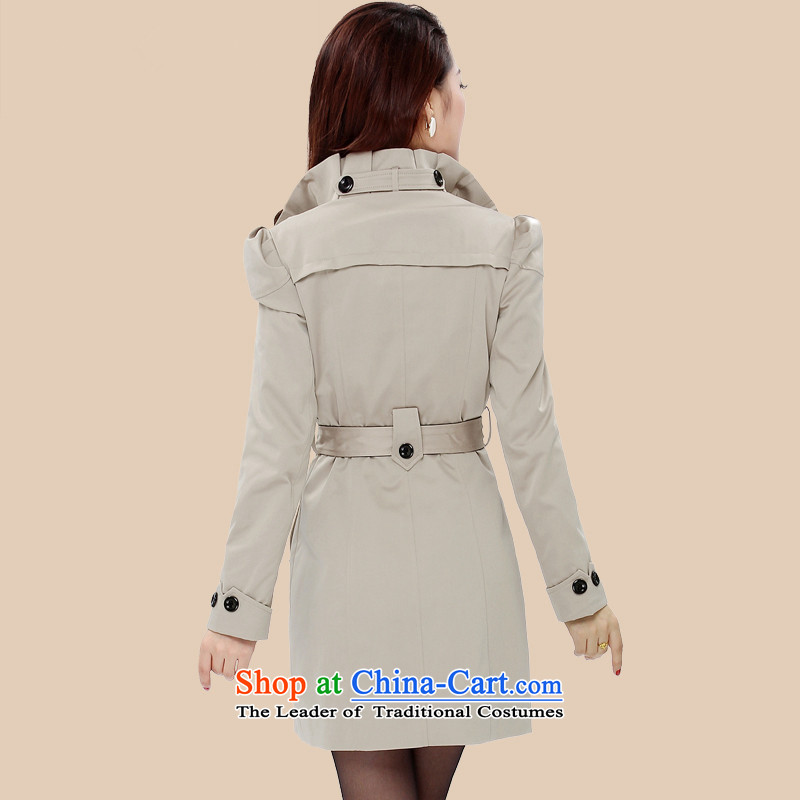 Meng Xiang Women 2015 Autumn new Korean Ladies, double-windbreaker coats jacket 8905 card it Sau San XXL, Meng Xiang , , , shopping on the Internet