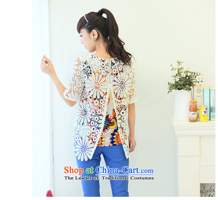 Extra-thick mm autumn women with new video thin 2013 thick sister larger T-shirt loose woman short-sleeved T-shirt, white XL Photo, prices, brand platters! The elections are supplied in the national character of distribution, so action, buy now enjoy more preferential! As soon as possible.