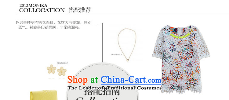 Extra-thick mm autumn women with new video thin 2013 thick sister larger T-shirt loose woman short-sleeved T-shirt, white XL Photo, prices, brand platters! The elections are supplied in the national character of distribution, so action, buy now enjoy more preferential! As soon as possible.