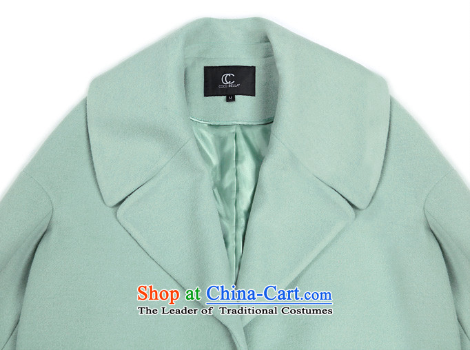 The new winter 2015 COCOBELLA BALANGJIE-coats cocoon type long women's gross CT74 jacket water? Green M picture, prices, brand platters! The elections are supplied in the national character of distribution, so action, buy now enjoy more preferential! As soon as possible.