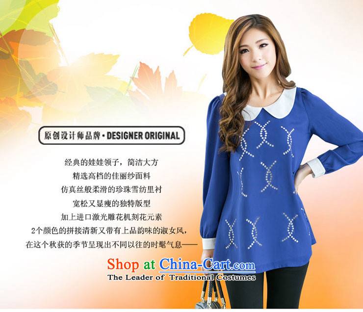 The lymalon lehmann autumn 2015 new product version won, Hin thick thin large female wild long-sleeved sweater chiffon 80 21 Blue M picture, prices, brand platters! The elections are supplied in the national character of distribution, so action, buy now enjoy more preferential! As soon as possible.