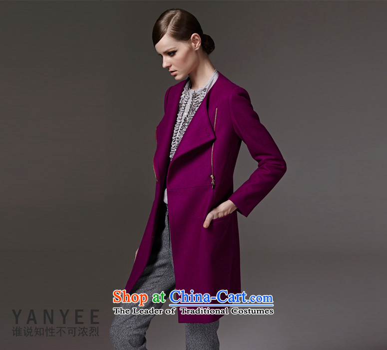 Mr NGAN domain 2015 autumn and winter new women a wool coat OL temperament, zip long wool coat 04W3331 PURPLE S/36? Picture, prices, brand platters! The elections are supplied in the national character of distribution, so action, buy now enjoy more preferential! As soon as possible.