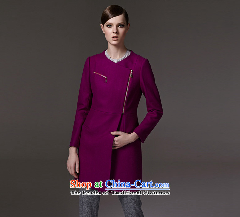 Mr NGAN domain 2015 autumn and winter new women a wool coat OL temperament, zip long wool coat 04W3331 PURPLE S/36? Picture, prices, brand platters! The elections are supplied in the national character of distribution, so action, buy now enjoy more preferential! As soon as possible.