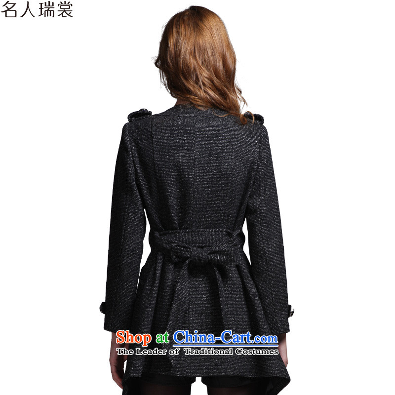 The Advisory Committee, new winter celebrity for women round-neck collar long hair stylish Sau San? Jacket coat female Black Hair? , L, celebrity, Advisory Committee (MINGRENRUISHANG) , , , shopping on the Internet