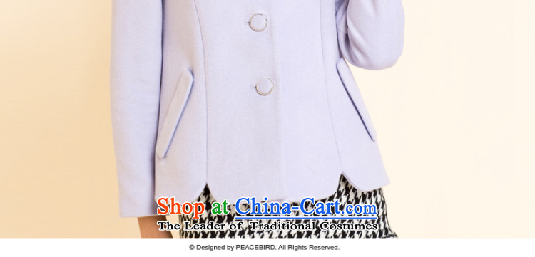 Women Peacebird 2014 new sweet wool a wool coat jacket female A4AA34134 Sau San purple XL Photo, prices, brand platters! The elections are supplied in the national character of distribution, so action, buy now enjoy more preferential! As soon as possible.