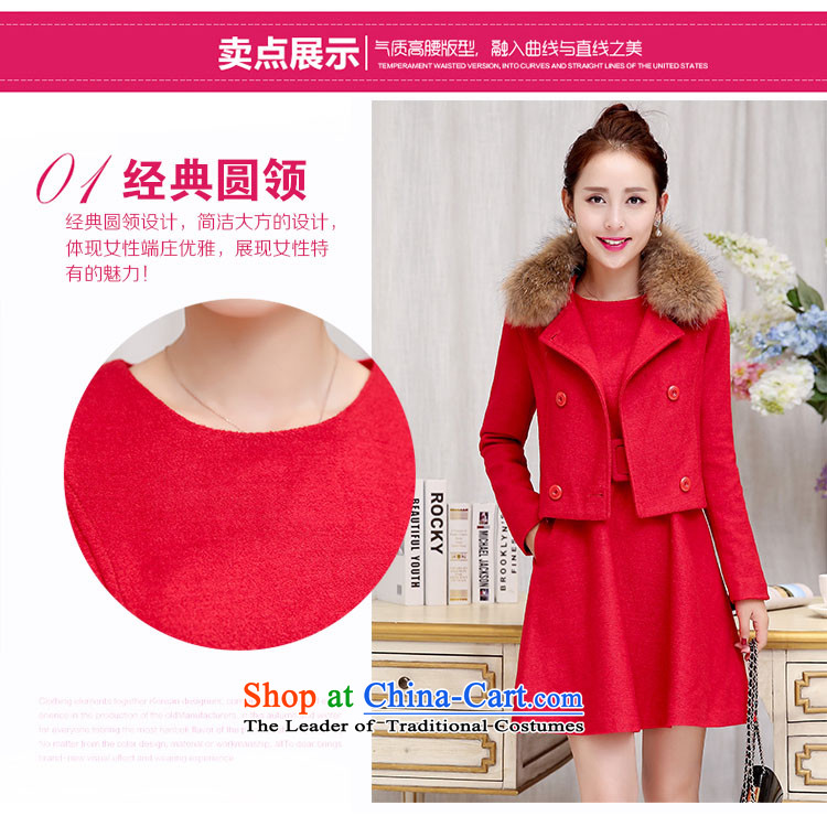 On hearing the first day? 2015 autumn and winter coats female new women Korean female long coats gross?) cloak jacket gross? skirt 061 Smoke Gray XL recommendations 119-125 catty picture, prices, brand platters! The elections are supplied in the national character of distribution, so action, buy now enjoy more preferential! As soon as possible.