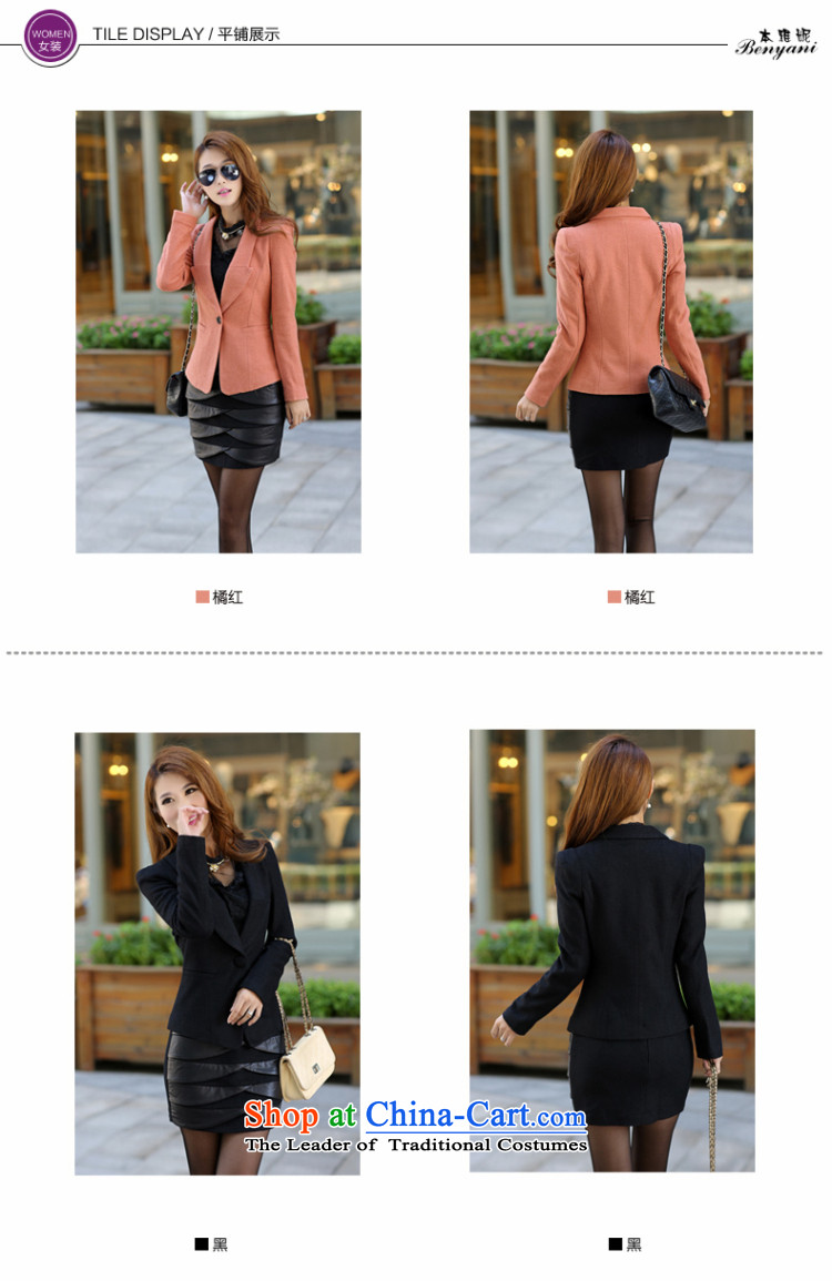 The 2015 Spring Ya-Ni Tseng New Winter Female Korean version in the long hair of Sau San? Jacket coat orange? S picture, prices, brand platters! The elections are supplied in the national character of distribution, so action, buy now enjoy more preferential! As soon as possible.