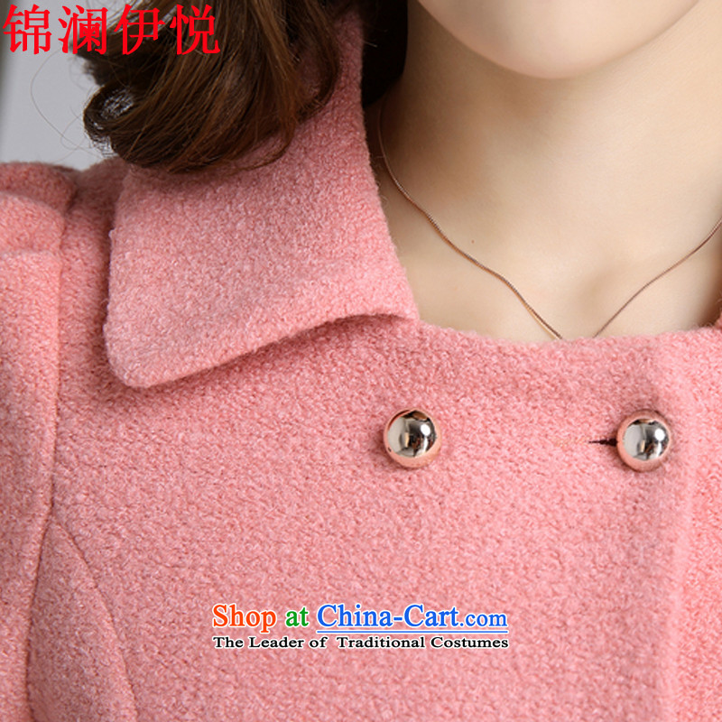 The world of Kam Yuet autumn and winter new women Napoleon, double-skirt swing gross a wool coat jackets for winter clothes in reverse collar long jacket a jacket Sau San Green World of Kam Hyatt Regency M , , , shopping on the Internet