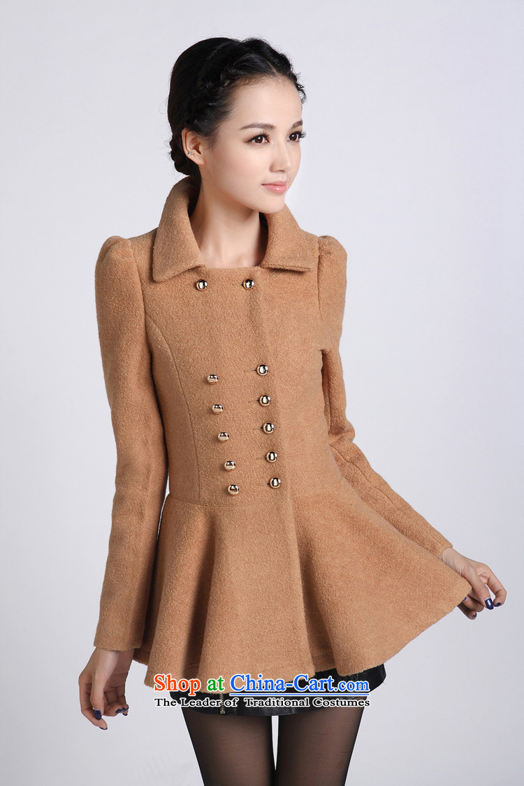 The world of Kam Yuet autumn and winter new women Napoleon, double-skirt swing gross a wool coat jackets for winter clothes in reverse collar long jacket a jacket Sau San Green M picture, prices, brand platters! The elections are supplied in the national character of distribution, so action, buy now enjoy more preferential! As soon as possible.