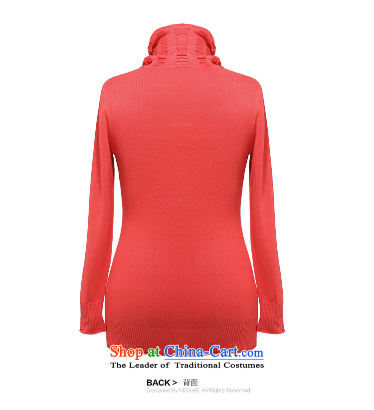 To increase the number msshe women 2015 Autumn) thick mm video coltish neck shirt sweater 5819 forming the first big red 2XL Photo, prices, brand platters! The elections are supplied in the national character of distribution, so action, buy now enjoy more preferential! As soon as possible.