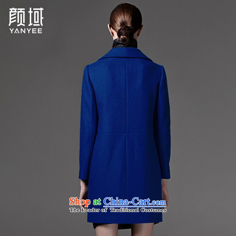 Mr NGAN domain 2015 autumn and winter new stylish casual big lapel single row detained wool overcoats 04W3346? Po Lan XXL/44, Ngan domain (YANYEE) , , , shopping on the Internet