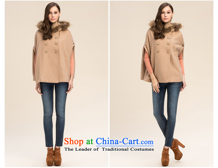 A romantic 2015 winter clothing new commuter double-girl shirt retro cloak cap gross? coats 8241119 khaki S picture, prices, brand platters! The elections are supplied in the national character of distribution, so action, buy now enjoy more preferential! As soon as possible.