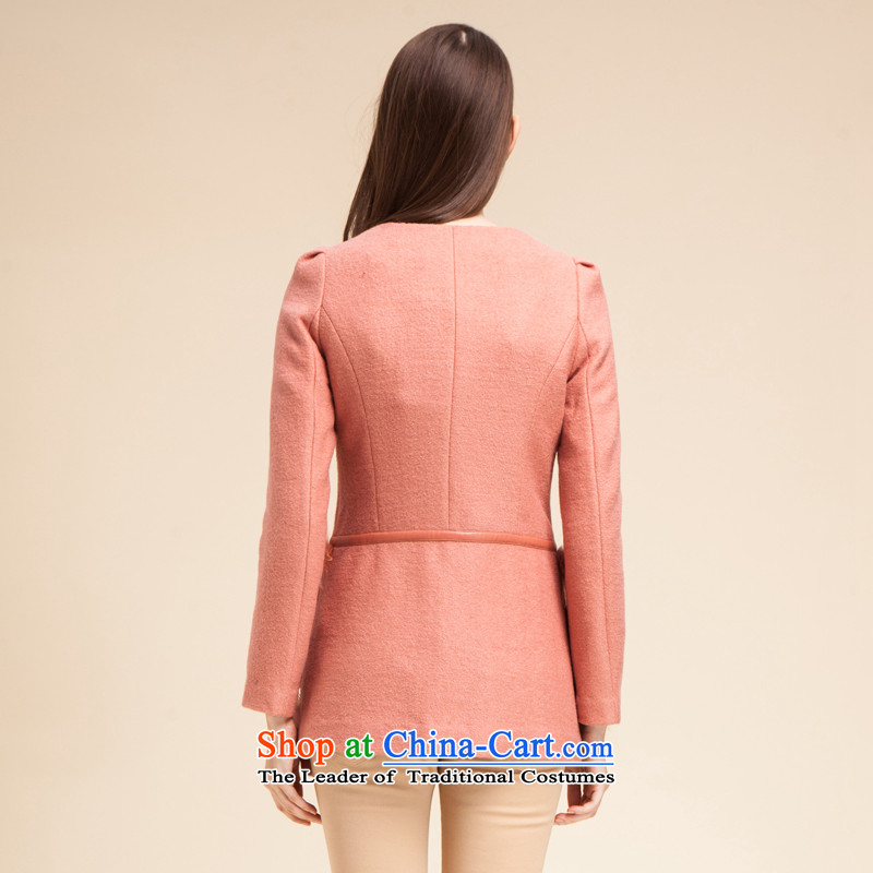 A romantic 2015 Winter stylish commuting, Sau San video thin ostrich feathers decorated in pink coat 8241625 gross? , L, a romantic shopping on the Internet has been pressed.