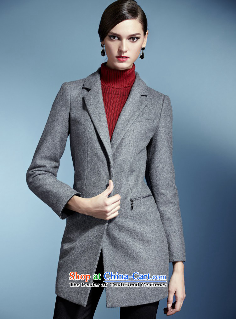 Mona Lisa and elegant career dream female neat and poised sense lines temperament wool coat (with the nickname Nuclear Sub) 460913403 gross Gray L picture, prices, brand platters! The elections are supplied in the national character of distribution, so action, buy now enjoy more preferential! As soon as possible.