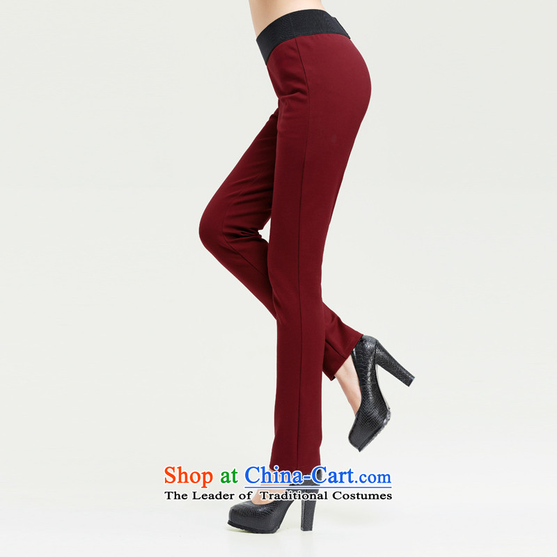 The former Yugoslavia Migdal Code women 2015 autumn and winter new stylish mm thick quality color graphics thin trousers net English thoroughbred XXXL, 13882 small Mak , , , shopping on the Internet