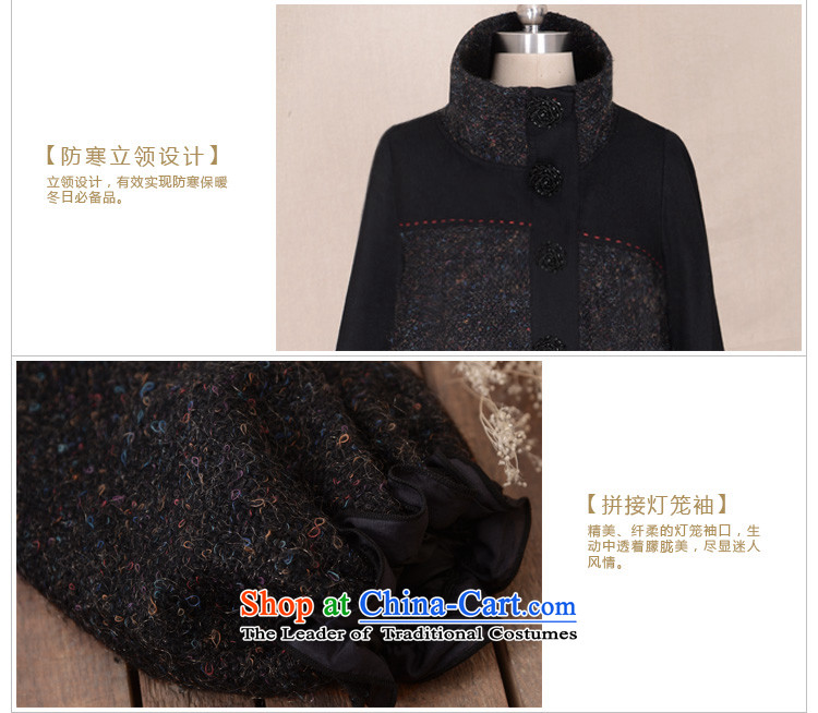 Fireworks Hot Winter 2015 new original temperament female loose larger gross overcoats duckers here? heart black spot S Spot Image, prices, brand platters! The elections are supplied in the national character of distribution, so action, buy now enjoy more preferential! As soon as possible.