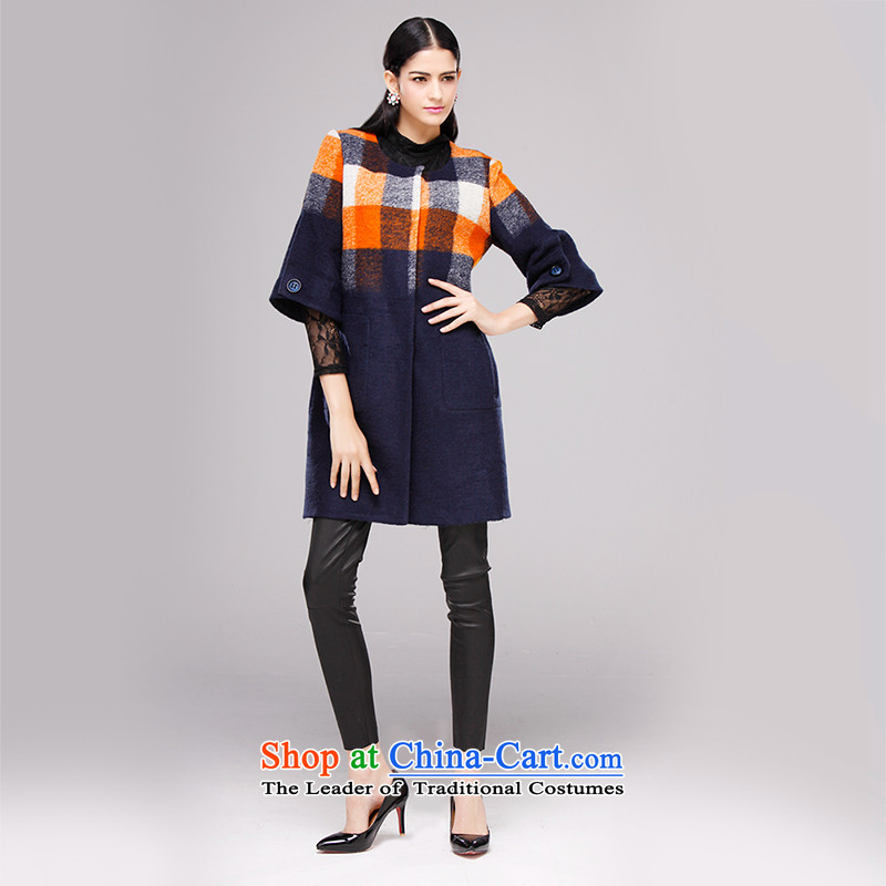 Marguerite Hsichih maxchic 2014 autumn and winter new women's long-sleeved wool sweater,a medium to long term Stylish coat 10452 orange S, Princess (maxchic Hsichih shopping on the Internet has been pressed.)