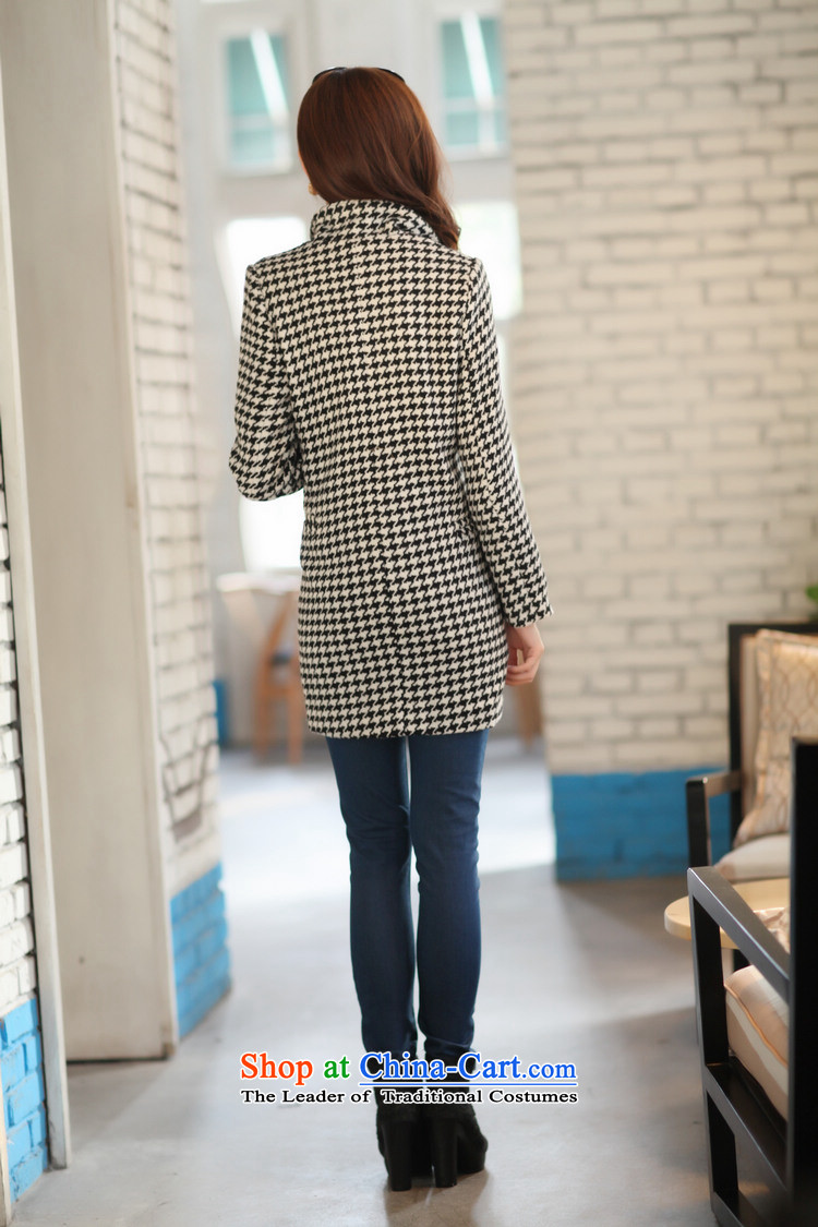 The world of Kam Yuet Fall Winter load new Korean women Fall/Winter Collections handsome Windbreaker/cotton wool coat chidori latticed jacket for larger small? Heung-wind windbreaker M picture, prices, brand platters! The elections are supplied in the national character of distribution, so action, buy now enjoy more preferential! As soon as possible.