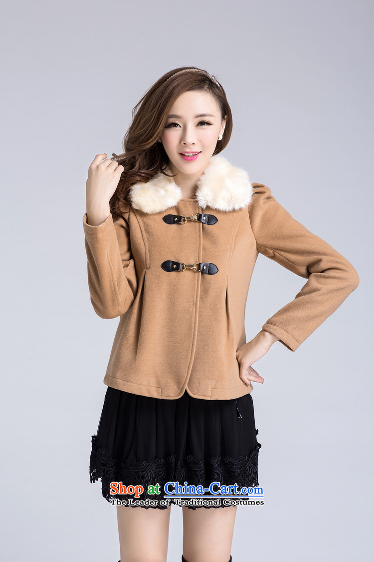 The world of Kam Yuet England wind autumn and winter new women's a wool coat Korean Sleek and versatile temperament Gross Gross for short? a jacket topper with gross for black L picture, prices, brand platters! The elections are supplied in the national character of distribution, so action, buy now enjoy more preferential! As soon as possible.