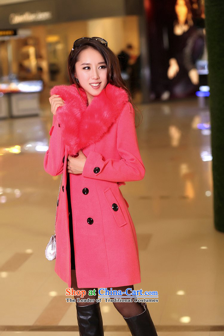 The extravagance 2015 autumn and winter wheat new gross girls jacket? 